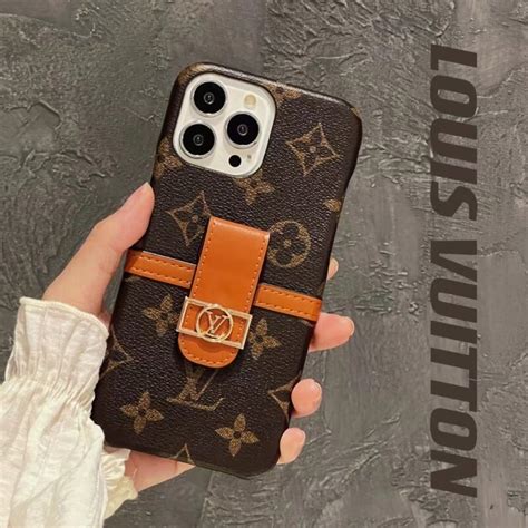 black lv phone case|lv phone case iphone 14.